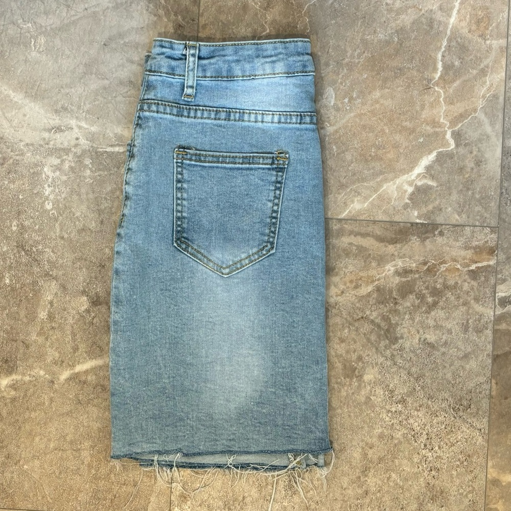 NWOT Denim Skirt - Picture 2 of 3